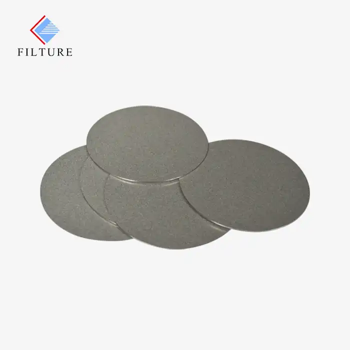 sintered metal filter disc
