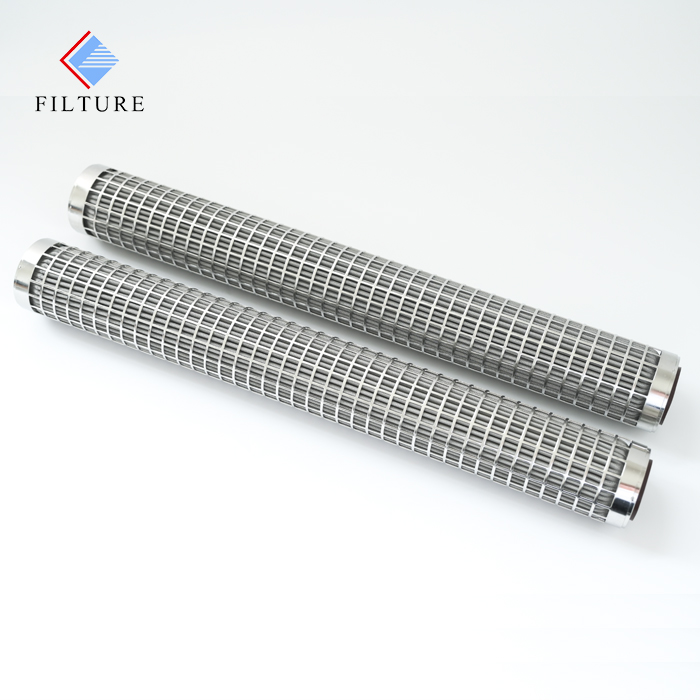 Bakin Karfe Pleated Filter Element