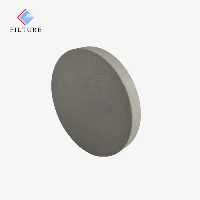 sintered metal filter disk
