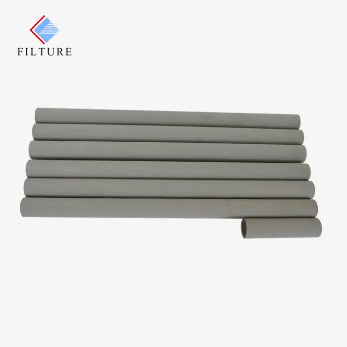 sintered metal filter tube