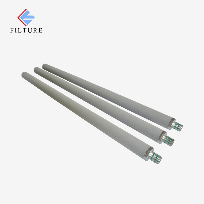 titanium sintered filter element